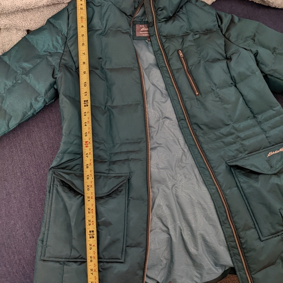 Iridescent green down jacket Eddie Bauer - Picture 14 of 16